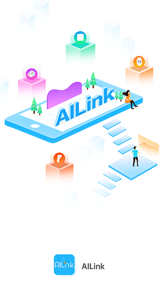 AiLink 启动页